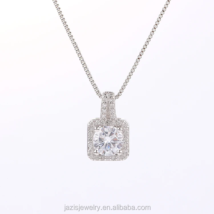 

Gold Color Lock Pendant AAA Zircon Necklace Wholesale Fashion Cheap Jewelry