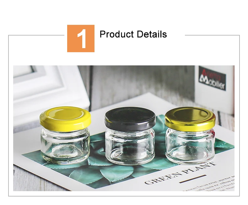Wholesale Customized Logo Clear Jam Glass Jars With Lid Buy Jam Jars