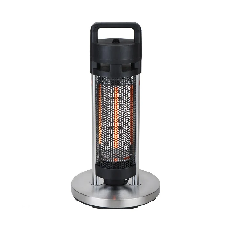 

Professional manufacturer guangdong IP44 approved 1200w camping portable aluminum alloy heater