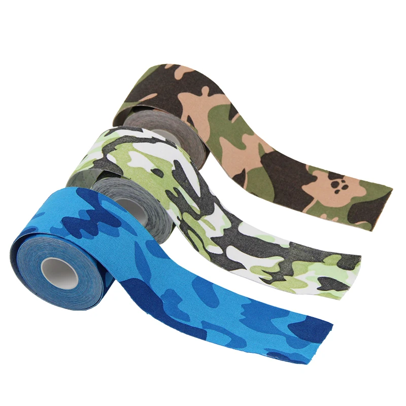 Special Custom 5cm*5m Promote Healing Sport Camo Printed Muscle