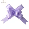 Promotional wedding & Christmas gift packaging pull string PP gift pull ribbon bow