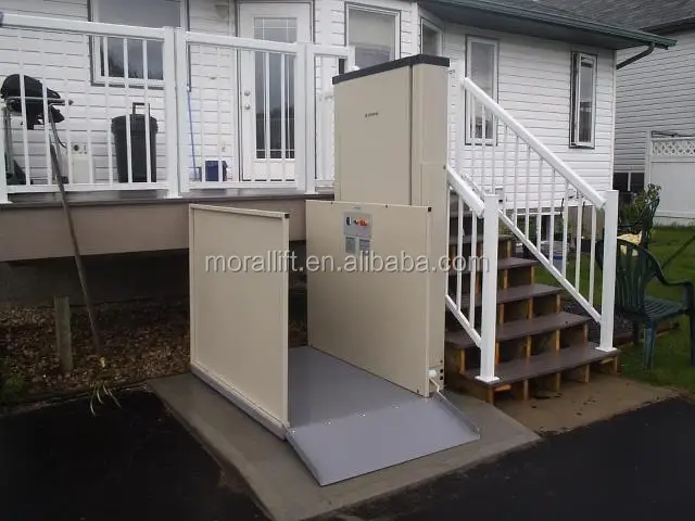 Small Home Wheelchair Elevator Lift For Elderly And Disabled People ...