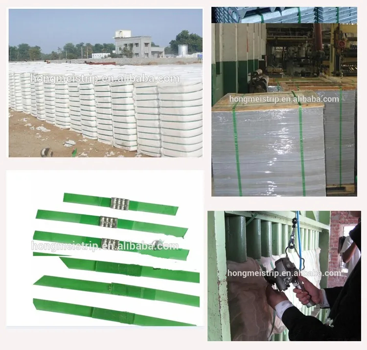 FACTORY PRICE COTTON WITH GREEN PET STRAP PACKAGING PLASTIC STRIP IN INDIA