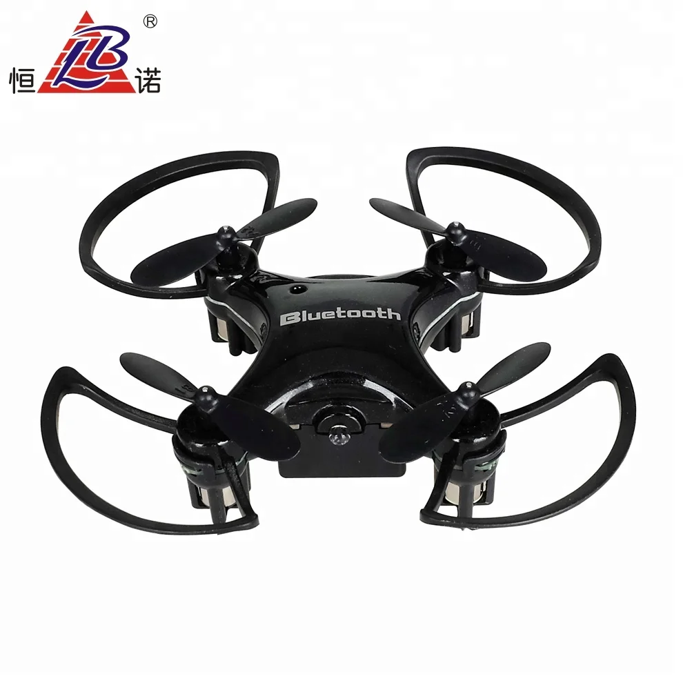 

Smartphone Remote Control Pocket Drone With Light VS CX-10 Mini Drone, White & black