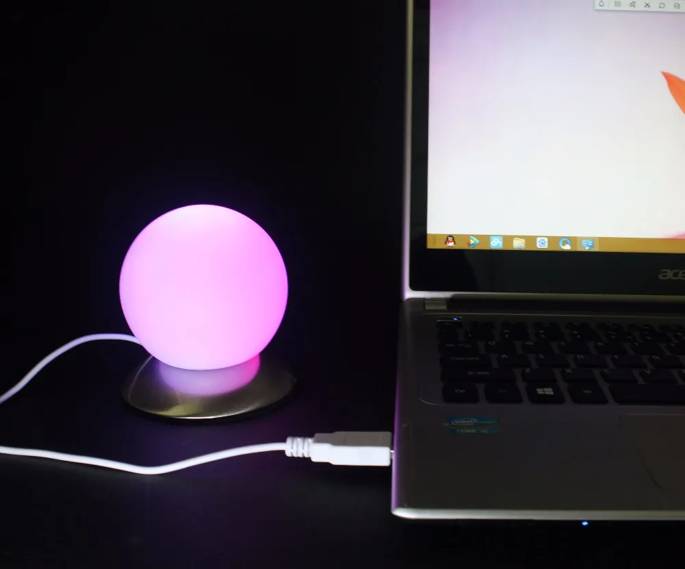 2021 Decorative Usb Touch Control Small Night Light Rgb Led Desk Lamp