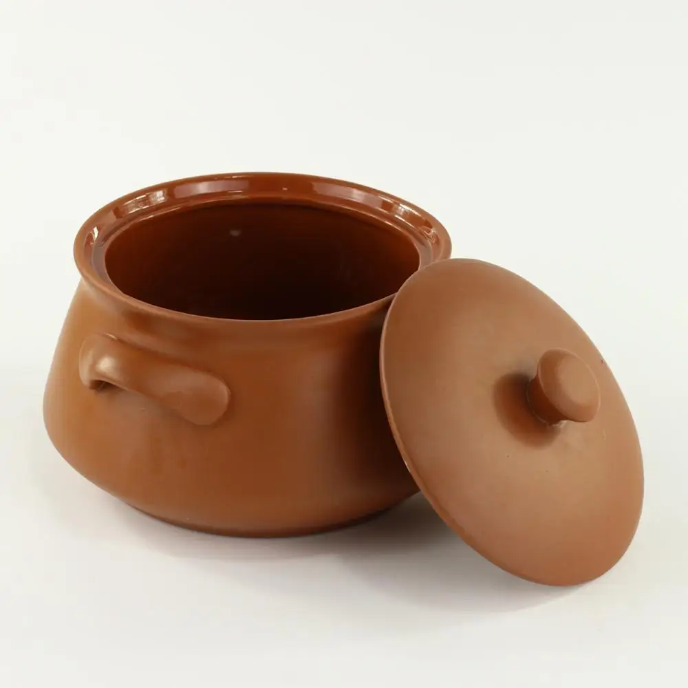 Ceramic Terracotta Clay Oval Cookware Pot Lid Cover Buy Cooking Pot