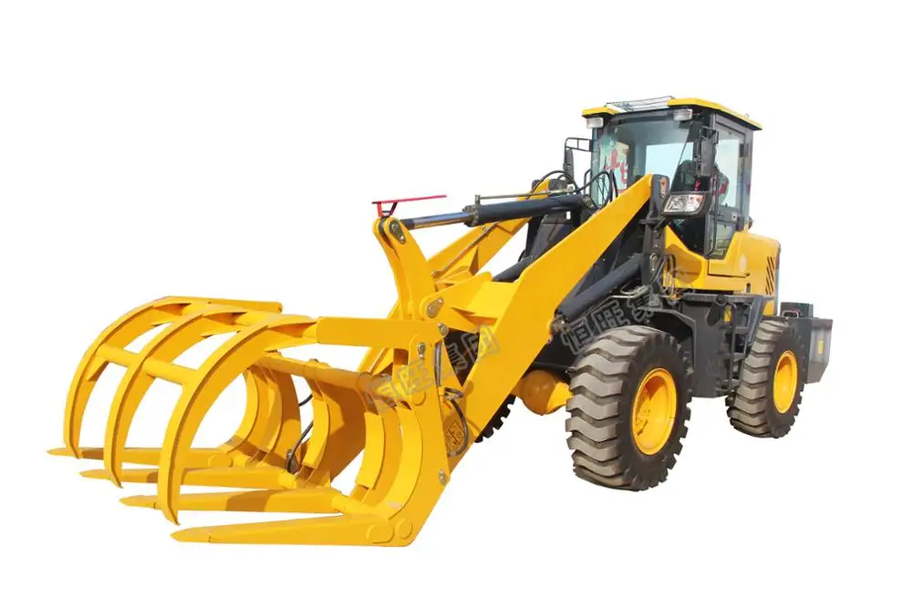 Hot Sale 7.6t Sugarcane And Wood Loader With Grabber,Breaker Buy Wood
