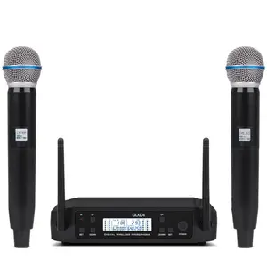 Dual Channel Wireless Microphone True Diversity UHF