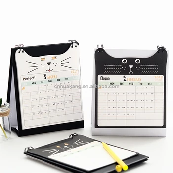 2018 Desk Calendars Design Calendars Planners Design Table