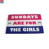 Multi color design flag for room decoration and outdoor sports