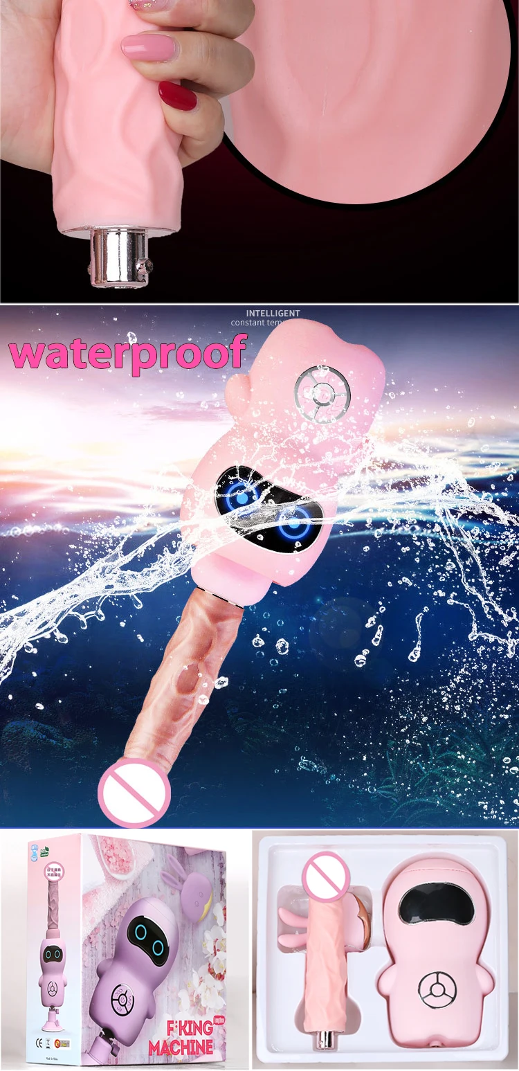 Control Remoto Autom Tico Climatizada Telesc Pica Consolador Vibrador Para Mujeres Retr Ctil