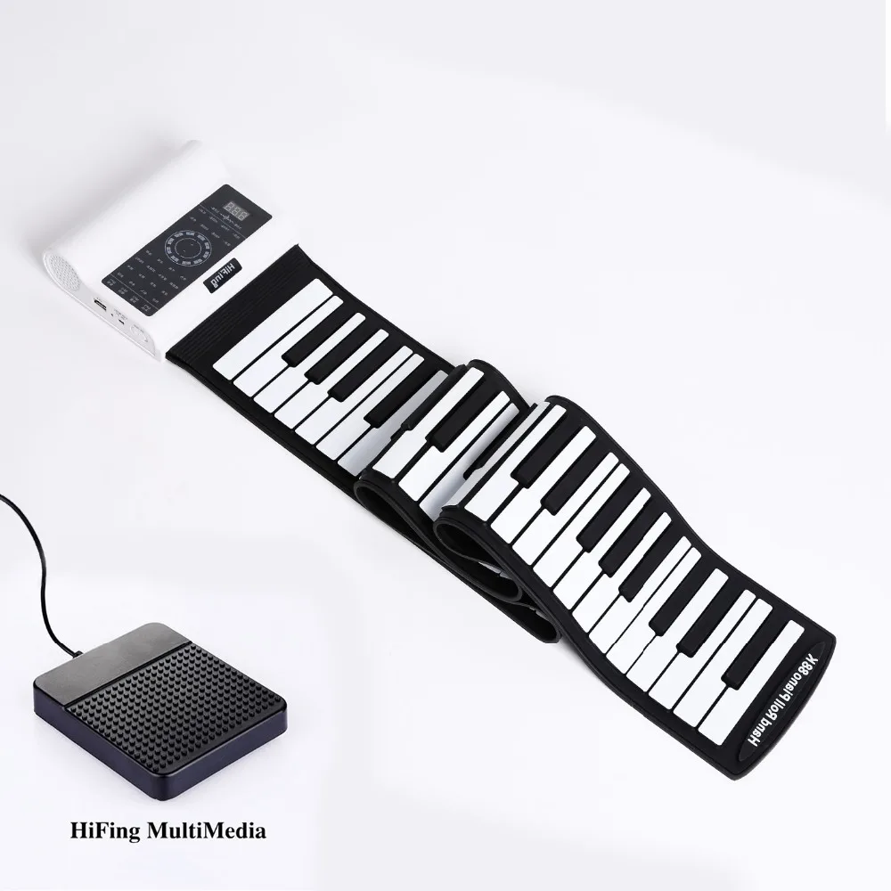 Wholesale Midi Keyboard USB 88 Keys Roll Up Piano