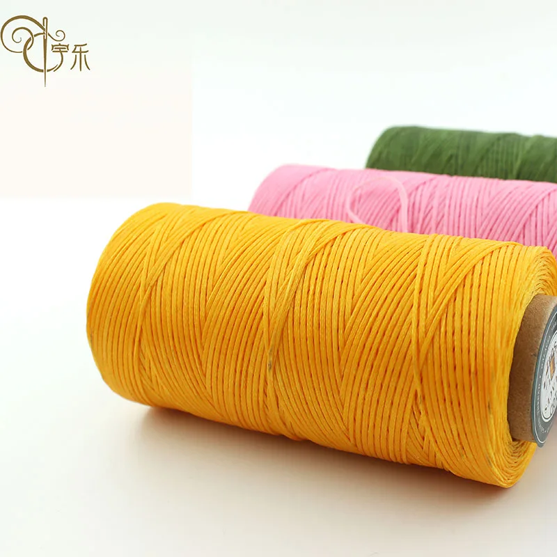 
Spot wholesale Galaces Brand 150D/16 Leather Wax thread, Hand-sewn Leather thread, 100%PolyesterSewing thread 