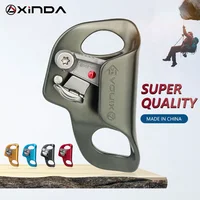 

XINDA CE UIAA certified rock climbing 7075 aluminum chest ascender with foldable safety catch