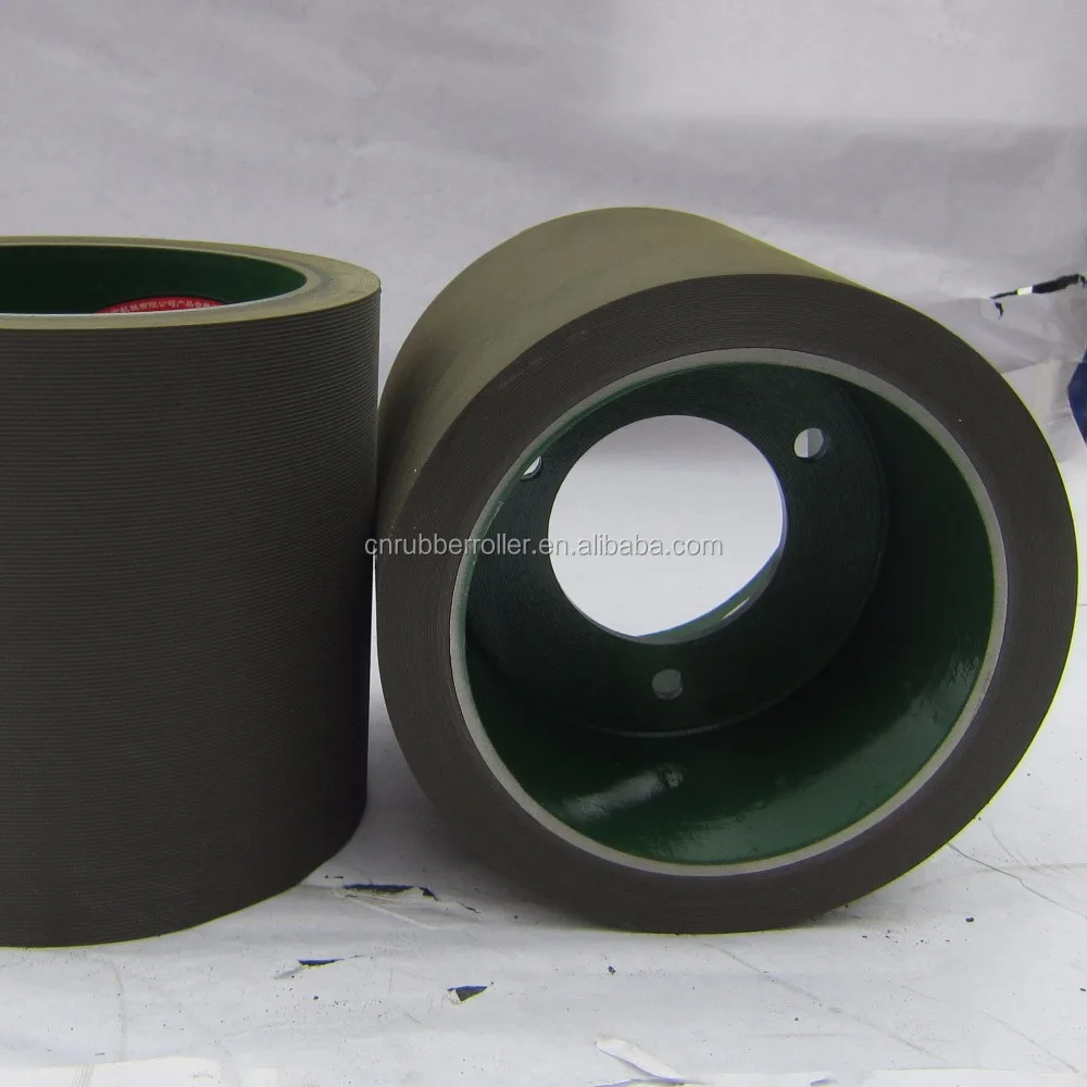 
High quality rice mill 6 inch iron drum rubber roller 