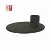 Matte glazed super quality round shape church used ceramic candlestick