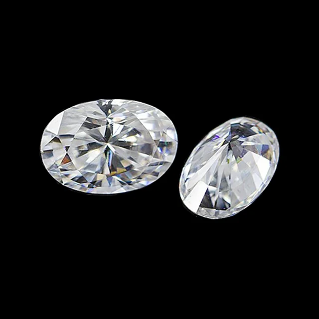 jewelry moissanite oval shape 11x9mm 4.