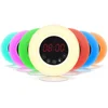 2018 New Design Touch Control Led Alarm Clock with sunrise sunset switch