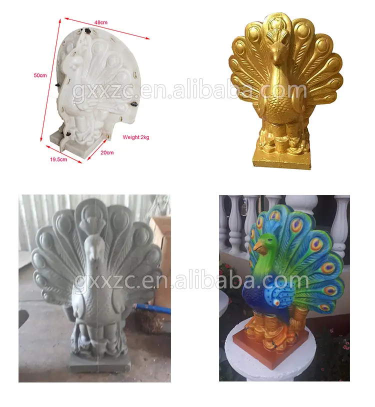 Decorative Peacock Concrete Animal Statue Mold For Sale Buy Statue Mold,Animal Mold,Concrete