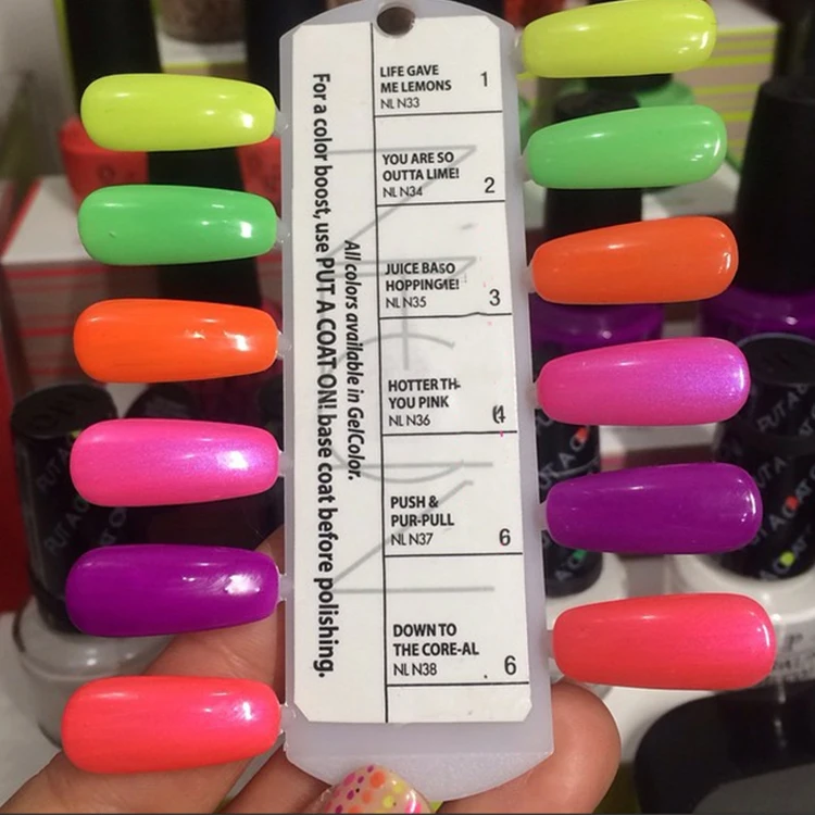 Download Brand Uv Glitter Fluorescent Neon Color Collection Uv Gel ...