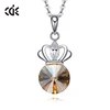Crown Pendant Simple Clavicle Chain Ladies Fashion Necklace