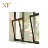 Soundproof insulated aluminum tilt and turn window with reflective green glass