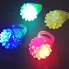 24/56/60pcs per Pack Kids Toy Multi-color Light Ring Strawberry Led Bump Ring