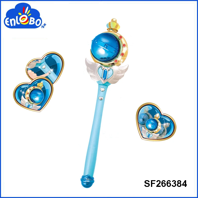 Pretend Beauty Play Set Blue Kids Party Magic Wand Toy Sf266384 - Buy ...