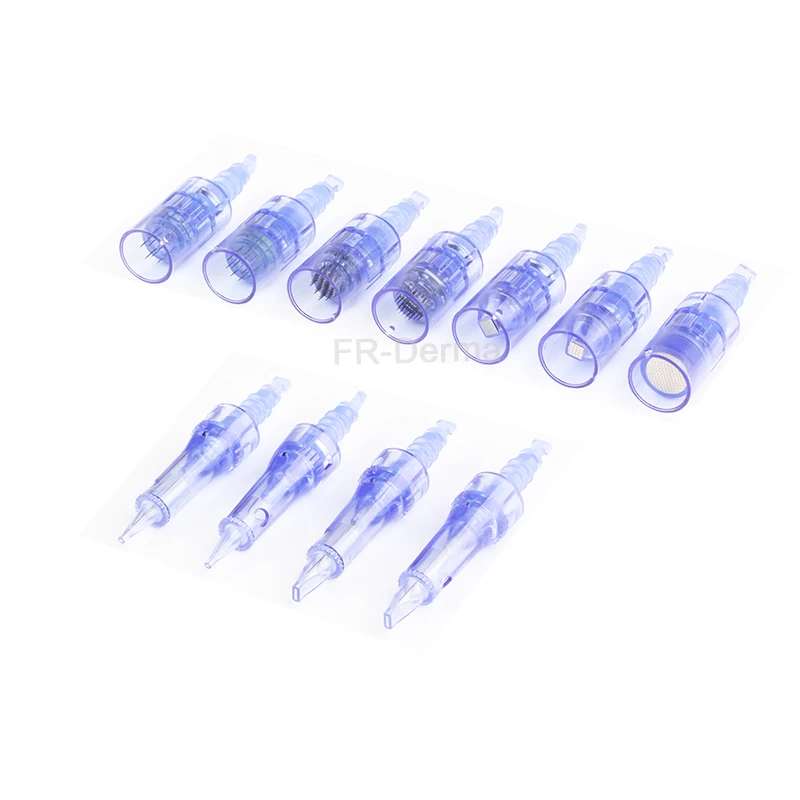 

1/ 3/ 7/ 9 / 12 / 36/ 42 pins dr pen needle cartridge, Black