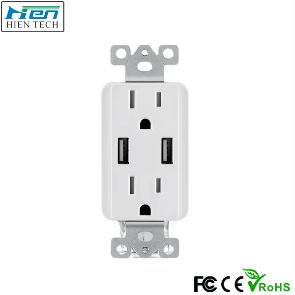 new charger usb charger 4.8a usb power outlet