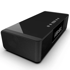Bedside Bluetooth Speaker Alarm Clock Wireless Charging