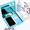 Premium synthetic trays mink lashes .23 luxury private label eyelash extension with your logo