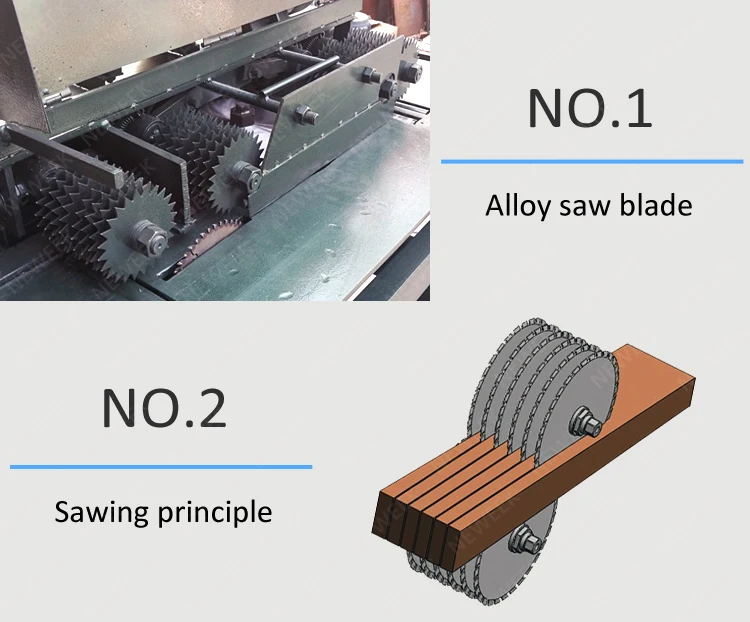 NEWEEK woodworking 4 side planer thicknesser matcher wood moulder four sides planing saw