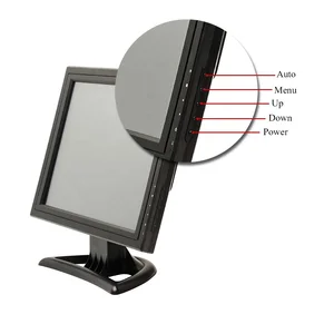 15 inch Touch Screen Monitor Resistive or Capacitive Touch