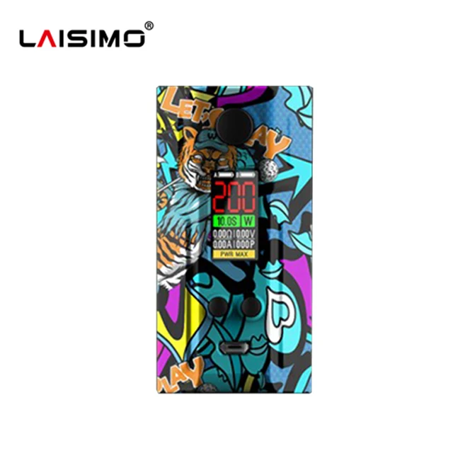 

2018 Hot Sell E-cig with Painting Design Lightweight Body Vape Mod for wholesale low price, N/a