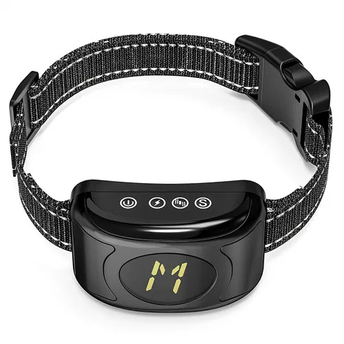 

2018 Upgrade Dog No Shock Bark Collar Adjustable Gear Anti Bark Control Device Dog Bark Collar, Orange