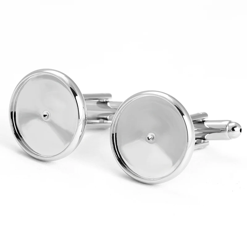 

Wholesale sterling silver cufflinks blanks DIY, Silver;gold;black nickel;rose gold