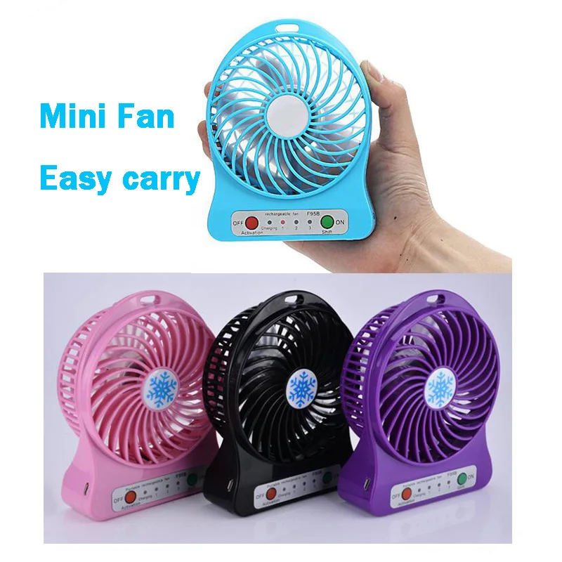 Rechargeable Mini USB Fan Mini USB Desk Fan for Sale Promotional Gifts