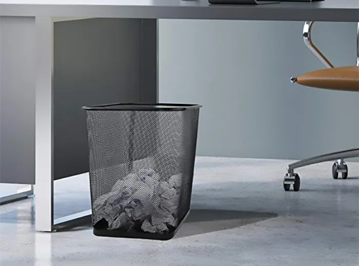 Modern Bathroom Toilet Open Top Trash Can Bin Metal Wire Mesh Wastebasket Buy Wastebasket,Mesh