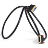 High Speed DVI Male to male VGA cable drop fiber optic cable to 25 ft vga cable