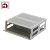 Professional supplier decorative profile deep processing 6000 series custom white aluminum cnc machining
