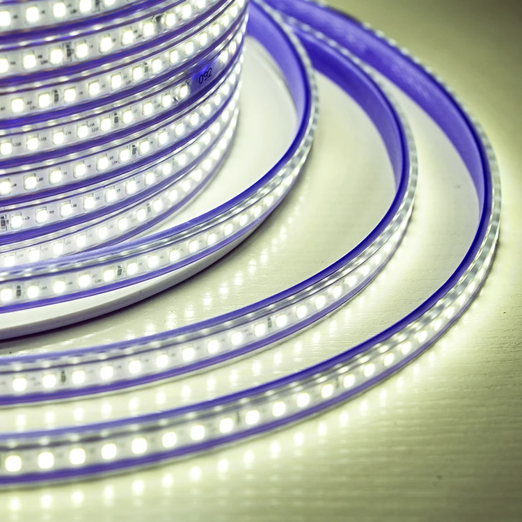 
Hot-selling blue CCC ce double sided heat resistant led strip light with controller 