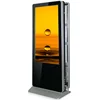 55 65 inch outdoor dual screens LCD double sided touch screen computer monitor digital signage display totem self service kiosk
