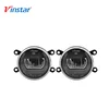 2x 3.5" 3.5inch 90MM 6000K White Universal LED DRL Halo Daytime Running Bumper Fog Driving light Lamp For over 100 car models
