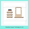 sim card try holder side button power lock+volume switch+mute key for iphone 6 4.7 replacement set