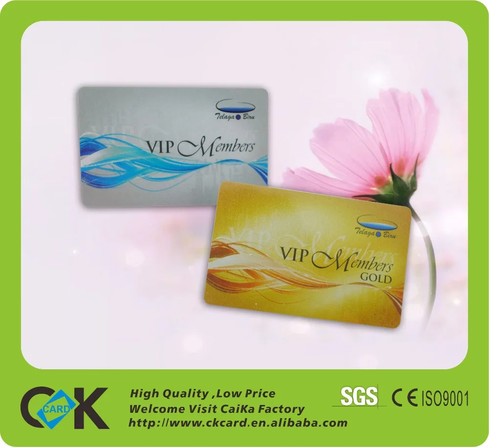 Custom Printing Embossed Number Pvc Card /custom Business Plastic Gift