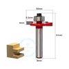L-N150 8mm Shank High Quality "T" Type Biscuit Joint Slot Cutter Jointing / Slotting Router Bit 4mm Height Cutter wood work