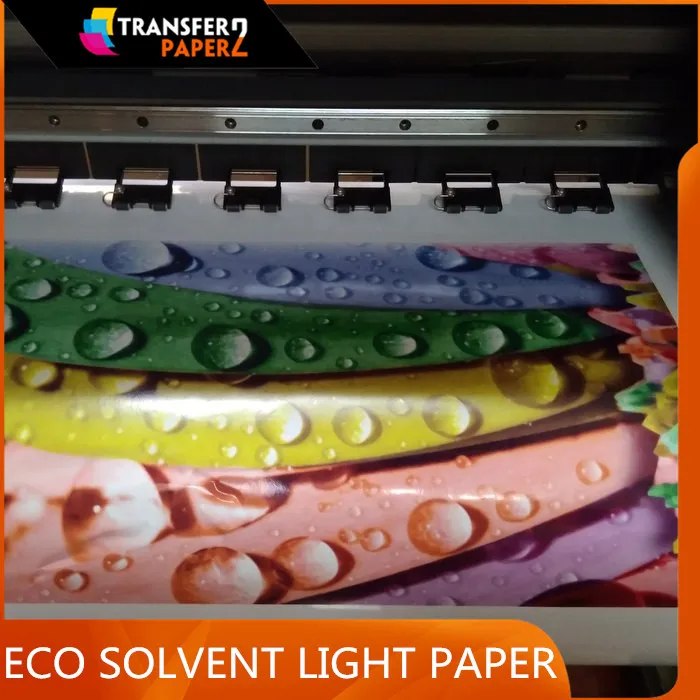 Light Eco Solvent Transfer Paper Wholesale For Eco Solvent Printer