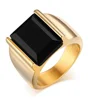 Titanium steel ring of men, 18 k gold plating quality men's ring, fashion men's gold ring YSS529