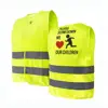 KV01A Custom Wholesale High Visibility School Children Kid Hi Vis Reflective Safety Vest For Children Kid